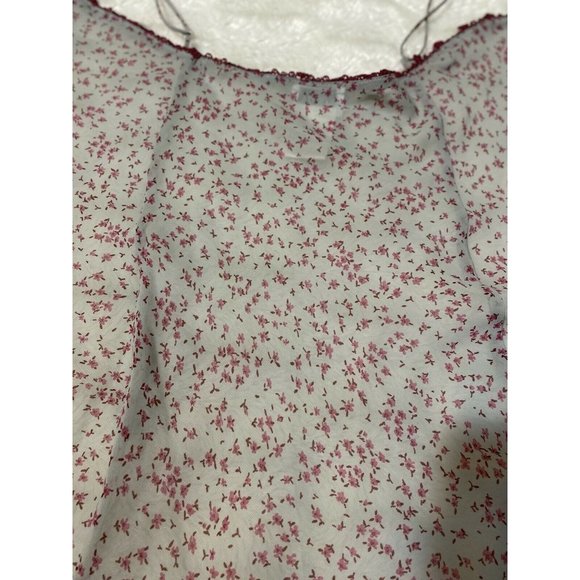 La Senza L Floral One Piece Lingerie Womens Large Sexy Cover Up - Picture 2 of 8